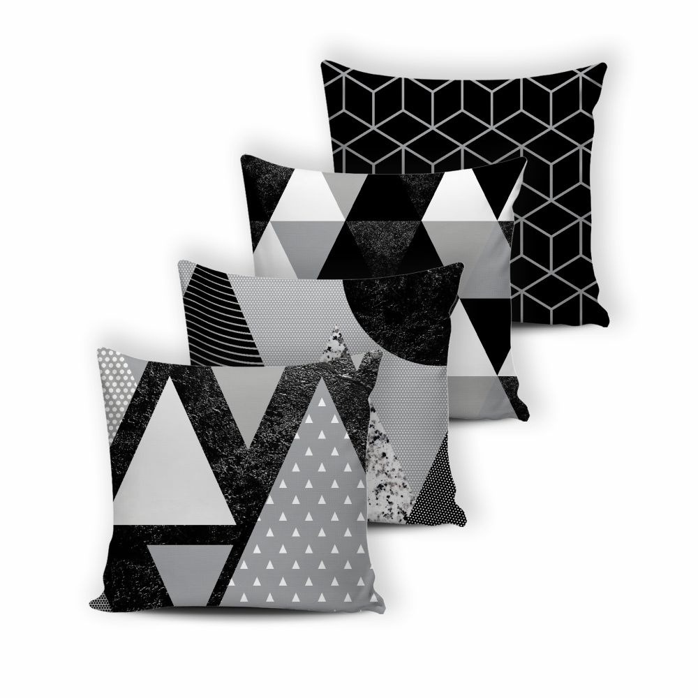 Kit Capas De Almofada Modern Print Cm X Cm Ecasa Home