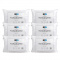 Kit 6 Travesseiros 200 fios Toque de Pluma Suporte Firme 550 g 70 cm x 50 cm - EDDI Casa