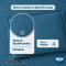 Kit Cama Casal 7 Peças Cobre Leito Micropercal 400 Fios Basic Azul - Butterfly com Fronhas e Capas de Almofada