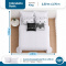 Kit Cama King 7 Peças Cobre Leito Micropercal 400 Fios Basic Branco - Ethnic com Fronhas e Capas de Almofada