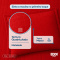 Kit Cama King 7 Peças Cobre Leito Micropercal 400 Fios Basic Vermelho - Lady com Fronhas e Capas de Almofada