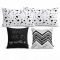Kit Cama Queen 7 peças Percal 300 fios Basic Branco - Ethnic