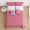 Kit Cama Queen 7 peças Percal 300 fios Basic Rosê- Garden