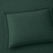 Kit Cama Queen 7 peças Percal 300 fios Basic Verde - Mountains