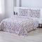 Kit Colcha Cobre Leito 200 fios Casal 3 Peças Living 010