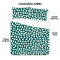 Kit Colcha Cobre Leito 200 fios Casal 3 Peças Living 011