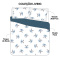 Kit Colcha Cobre Leito 200 fios Casal 3 Peças Living 014