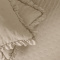 Kit Colcha Cobre Leito 200 fios Queen 3 Peças Bella Babado Bege