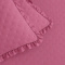 Kit Colcha Cobre Leito 200 fios Queen 3 Peças Bella Babado Rosa