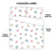 Kit Colcha Cobre Leito 200 fios Queen 3 Peças Living 016