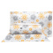 Kit Colcha Cobre Leito 200 fios Queen 3 Peças Living 020