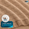 Manta Xale Doha para Sofá e Cama 100% Algodão com Franjas 1,40 m x 1,70 m - Avela