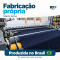 Manta Xale Doha para Sofá e Cama 100% Algodão com Franjas 1,40 m x 1,70 m - Azul Marinho
