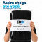 Manta Xale Doha para Sofá e Cama 100% Algodão com Franjas 1,40 m x 1,70 m - Preto