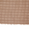 Manta Xale Gigante para Sofá 100% Algodão com Franja 1,70 m x 2,40 m Doha - Avelã