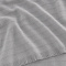Manta Xale para Sofá 100% Algodão com Franja 1,40 m x 1,70 m Doha - Cinza