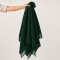 Manta Xale para Sofá 100% Algodão com Franja 1,40 m x 1,70 m Doha - Verde