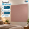 Painel Cortina Blackout 100% Corta-Luz em PVC com Fixadores Colantes sem Varão 1,40 m x 1,40 m Avelã