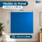 Painel Cortina Blackout 100% Corta-Luz em PVC com Fixadores Colantes sem Varão 1,40 m x 1,40 m Azul
