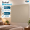Painel Cortina Blackout 100% Corta-Luz em PVC com Fixadores Colantes sem Varão 1,40 m x 1,40 m Bege