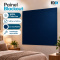 Painel Cortina Blackout 100% Corta-Luz em PVC com Fixadores Colantes sem Varão 1,40 m x 1,40 m Marinho