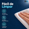 Painel Cortina Blackout 100% Corta-Luz em PVC com Fixadores Colantes sem Varão 1,40 m x 1,40 m Marinho