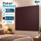 Painel Cortina Blackout 100% Corta-Luz em PVC com Fixadores Colantes sem Varão 1,40 m x 1,40 m Marrom
