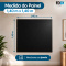 Painel Cortina Blackout 100% Corta-Luz em PVC com Fixadores Colantes sem Varão 1,40 m x 1,40 m Preto