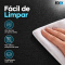 Painel Cortina Blackout 100% Corta-Luz em PVC com Fixadores Colantes sem Varão 1,40 m x 1,40 m Preto