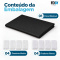 Painel Cortina Blackout 100% Corta-Luz em PVC com Fixadores Colantes sem Varão 1,40 m x 1,40 m Preto