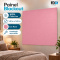 Painel Cortina Blackout 100% Corta-Luz em PVC com Fixadores Colantes sem Varão 1,40 m x 1,40 m Rosa
