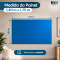 Painel Cortina Blackout 100% Corta-Luz em PVC com Fixadores Colantes sem Varão 1,40 m x 1,75 m Azul