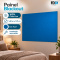 Painel Cortina Blackout 100% Corta-Luz em PVC com Fixadores Colantes sem Varão 1,40 m x 1,75 m Azul