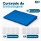 Painel Cortina Blackout 100% Corta-Luz em PVC com Fixadores Colantes sem Varão 1,40 m x 1,75 m Azul