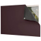 Painel Cortina Blackout 100% Corta-Luz em PVC com Fixadores Colantes sem Varão 1,40 m x 1,75 m Marrom