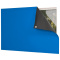 Painel Cortina Blackout 100% Corta-Luz em PVC com Fixadores Colantes sem Varão 1,40 m x 2,15 m Azul