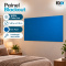 Painel Cortina Blackout 100% Corta-Luz em PVC com Fixadores Colantes sem Varão 1,40 m x 2,15 m Azul