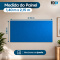 Painel Cortina Blackout 100% Corta-Luz em PVC com Fixadores Colantes sem Varão 1,40 m x 2,15 m Azul