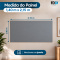 Painel Cortina Blackout 100% Corta-Luz em PVC com Fixadores Colantes sem Varão 1,40 m x 2,15 m Cinza