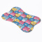 Tapete Pet para comedouro 44 x 33 emborrachado Estampa Face Cats Colorido