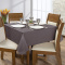 Toalha de Mesa 4 Lugares Térmica Impermeável 1,40 m x 1,40 m Marrom
