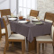 Toalha de Mesa 6 Lugares Térmica Impermeável 1,40 m x 2,00 m Marrom