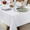 Toalha de Mesa 8 Lugares Térmica Impermeável 1,40 m x 2,50 m Branca