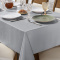 Toalha de Mesa 8 Lugares Térmica Impermeável 1,40 m x 2,50 m Cinza