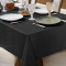 Toalha de Mesa 8 Lugares Térmica Impermeável 1,40 m x 2,50 m Preto