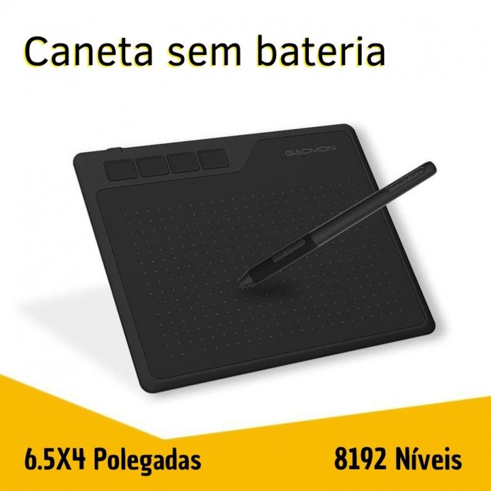 Mesa Digitalizadora S620 Gaomon Com Caneta Efinex Store 