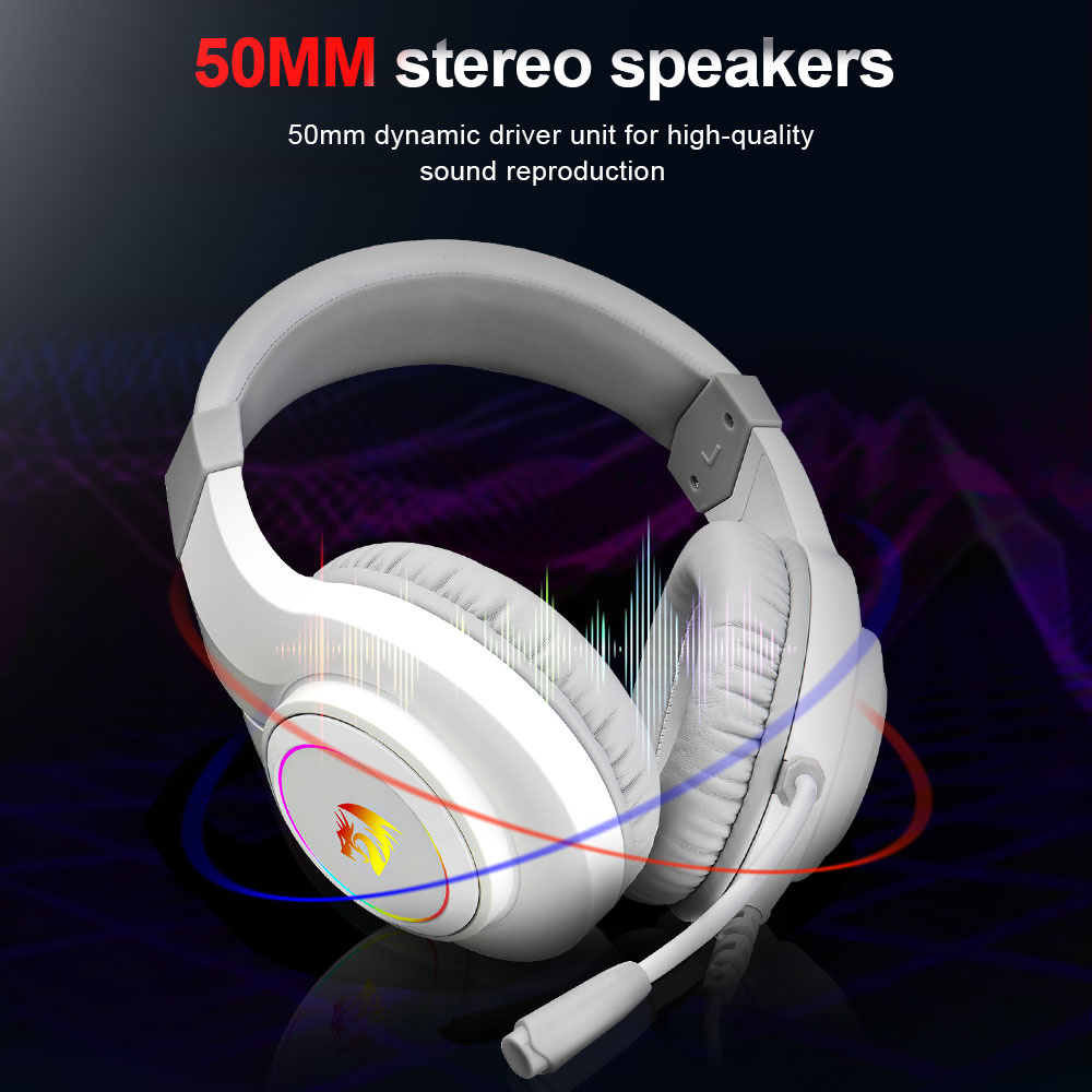 Fones de ouvido com som surround, RGB Fone de ouvido com som