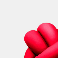 Almofada De Nó Escandinavo Nozinho Decorativa Moderna Enchimento De Silicone - Vermelho