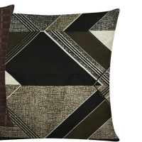 Almofada Decorativa Para Sofá Com Zíper 42cm x 42cm Kit Com 04 Peças - Estampa 05