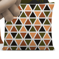 Almofada Moderna Com Zíper 43cm x 43cm + Almofada De Nó Escandinavo - Arvore E Sol